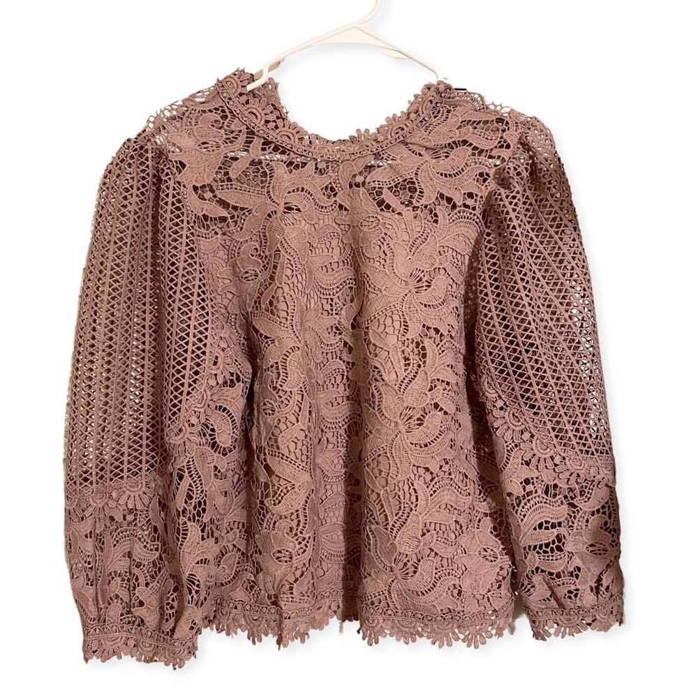 Size L crochet blouse